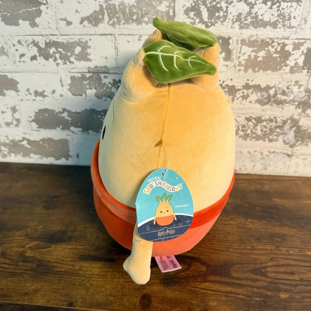 NEW – Squishmallows Harry Potter Mandrake Plant Plush